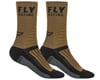 Fly Racing Factory Rider Socks (Khaki/Black/Grey) (S/M)