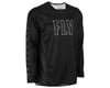 Image 1 for Fly Racing Radium Jersey (Black/White) (XL)