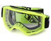 Image 1 for Fly Racing Focus Goggle (Black/Hi-Vis) (Clear Lens)