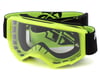 Fly Racing Youth Focus Goggle (Hi-Vis/Black) (Clear Lens)