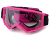 Fly Racing Focus Goggle (Black/Pink) (Clear Lens)