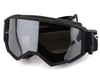 Fly Racing Zone Goggles (Grey/Black) (Silver Mirror/Smoke Lens)