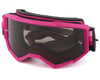 Fly Racing Zone Goggles (Pink/Black) (Dark Smoke Lens)