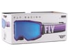 Image 3 for Fly Racing Zone Goggles (Purple/Black) (Sky Blue Mirror/Smoke Lens)