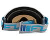 Image 2 for Fly Racing Youth Zone Goggle (Silver/Blue/Blue Mirror Lens)