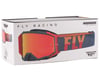 Image 4 for Fly Racing Zone Pro Goggles (Grey/Red) (Red Mirror/Amber Lens) (w/ Post)