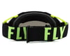 Image 2 for Fly Racing Zone Pro Goggles (Black/Hi-Vis) (Silver Mirror/Smoke Lens) (w/ Post)