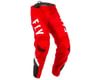 Image 1 for Fly Racing Youth F-16 Pants (Red/Black/White)