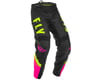 Fly Racing Youth F-16 Pants (Neon Pink/Black/Hi-Vis) (20)