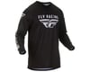 Image 1 for Fly Racing Universal Jersey (Black/White) (4XL)