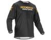 Image 1 for Fly Racing Kinetic Rockstar Jersey (Black/Gold) (L)
