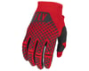 Fly Racing Kinetic Gloves (Red/Black) (M)
