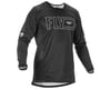 Image 1 for Fly Racing Kinetic Fuel Jersey (Black/White)