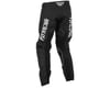 Image 2 for Fly Racing Youth Kinetic Rebel Pants (Black/White)