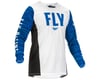 Image 1 for Fly Racing Kinetic Wave Jersey (White/Blue)