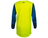 Image 2 for Fly Racing Youth Kinetic Wave Jersey (Hi-Vis/Blue) (Youth XL)
