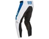 Image 2 for Fly Racing Kinetic Wave Pants (White/Blue) (32)