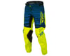 Image 1 for Fly Racing Youth Kinetic Wave Pants (Hi-Vis/Blue) (24)
