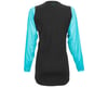 Image 2 for Fly Racing Women's Lite Jersey (Black/Aqua) (L)