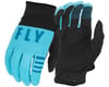 Fly Racing Youth F-16 Gloves (Aqua/Dark Teal/Black) (Youth M)