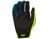 Image 2 for Fly Racing Lite Gloves (Hi-Vis/Black) (2XL)