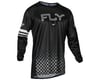 Image 1 for Fly Racing Youth Rayce Long Sleeve Jersey (Black) (Youth L)