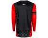 Image 2 for Fly Racing Rayce Long Sleeve Jersey (Red) (S)