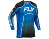 Fly Racing Rayce Bicycle Jersey (Blue/Black/White) (L)