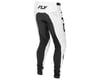 Image 2 for Fly Racing Youth Rayce Bicycle Pants (White/Black) (20)