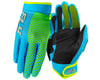 Fly Racing Youth F-16 Gloves (Blue/Hi-Vis) (Youth XS)