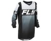 Fly Racing Youth F-16 Jersey (Black/White) (Youth L)