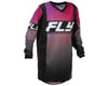 Fly Racing Youth F-16 Jersey (Black/Red/Purple) (Youth L)