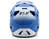 Image 3 for Fly Racing Rayce Sonar Youth Bicycle Helmet (Blue/White/Black) (Youth L)