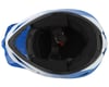 Image 4 for Fly Racing Rayce Sonar Youth Bicycle Helmet (Blue/White/Black) (Youth L)