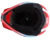 Image 3 for Fly Racing Youth Kinetic Straight Edge Helmet (Red/White/Blue)