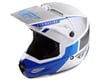 Image 1 for Fly Racing Kinetic Drift Helmet (Blue/Charcoal/White) (Youth S)