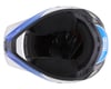 Image 3 for Fly Racing Kinetic Drift Helmet (Blue/Charcoal/White) (Youth S)