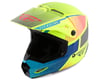 Fly Racing Kinetic Drift Helmet (Blue/Hi-Vis/Charcoal) (L)