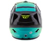 Image 2 for Fly Racing Werx-R Carbon Full Face Helmet (Hi-Viz/Teal/Carbon) (Youth L)