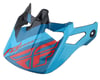 Image 1 for Fly Racing Werx Helmet Visor (Ultra) (Red/Blue/Black)