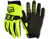 Fox Racing Dirtpaw Youth Glove (Fluorescent Yellow) (Youth M)