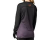 Image 2 for Fox Racing Women's Flexair Long Sleeve Jersey (Black/Purple) (S)