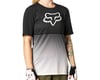 Fox Racing Women's Flexair Short Sleeve Jersey (Black/Pink) (XL)