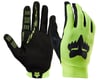 Image 1 for Fox Racing Flexair Lunar Gloves (Black/Yellow) (L)