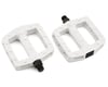 GT PC Logo Pedals (White) (9/16")