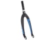 Image 1 for Ikon Pro 20" Carbon Forks (Black/Blue) (20mm) (1-1/8 - 1.5")