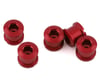 Image 1 for INSIGHT Alloy Chainring Bolts (Red) (Long)