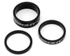 Insight Alloy Headset Spacers (Black) (3mm/5mm/10mm) (1")