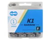 Image 2 for KMC K1 Kool Narrow Chain (Silver/Black) (Single Speed) (110 Links) (3/32")