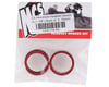Image 2 for MCS Aluminum Headset Spacer Kit (Red) (3 Pack) (1-1/8")